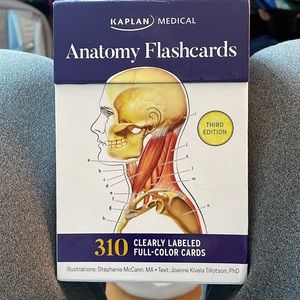 Kaplan anatomy flashcards